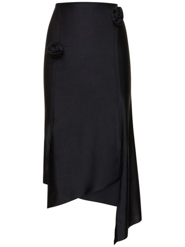 Flower Stretch Jersey Midi Skirt - COPERNI - Modalova