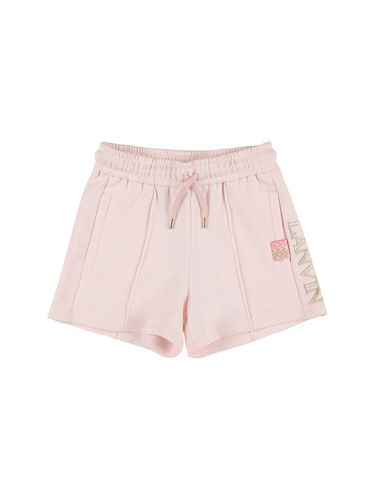 Shorts De Felpa De Algodón Orgánico - LANVIN - Modalova