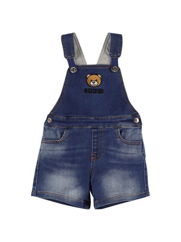 Jumpsuit Aus Denim - MOSCHINO - Modalova