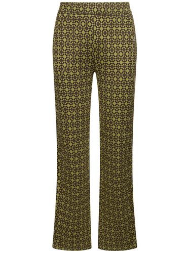 Cotton Blend Jacquard Track Pants - WALES BONNER - Modalova