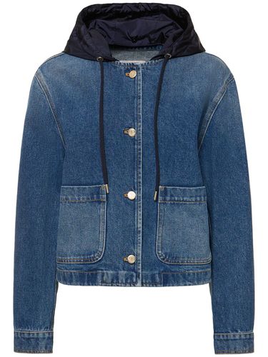 Chaqueta De Denim - MONCLER - Modalova