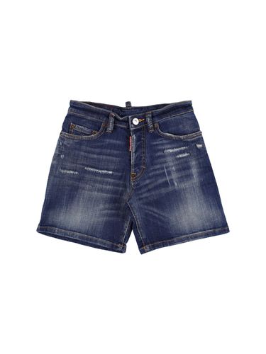 Shorts Aus Baumwolldenim - DSQUARED2 - Modalova