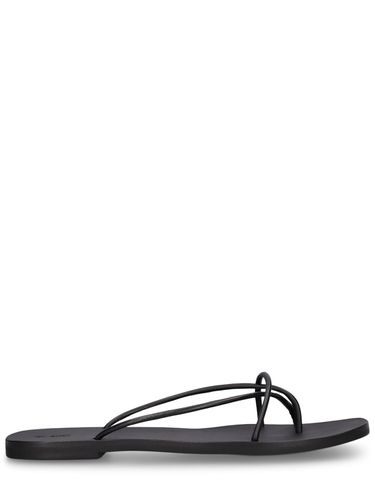 Mm Rouleau Leather Thong Sandals - ST.AGNI - Modalova