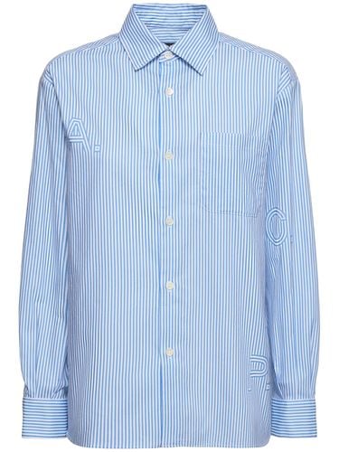 Sela Cotton Poplin Shirt - A.P.C. - Modalova