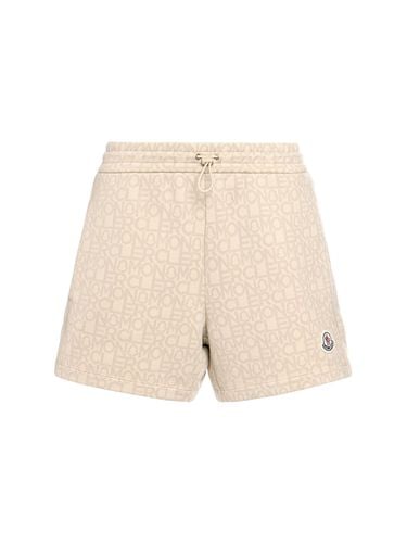 Shorts Con Jacquard - MONCLER - Modalova