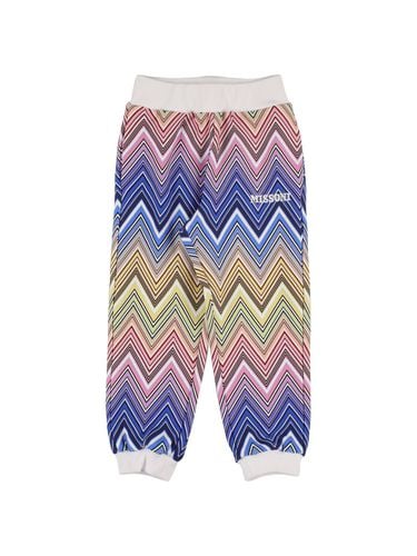 Pantalones Deportivos De Algodón - MISSONI - Modalova