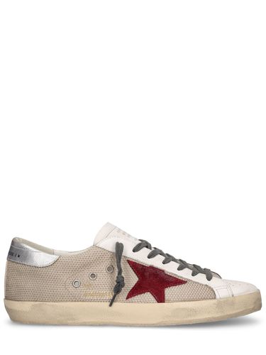 Sneakers Super-star In Pelle E Techno - GOLDEN GOOSE - Modalova