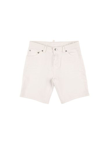 Shorts Aus Stretch-baumwolldenim - DSQUARED2 - Modalova