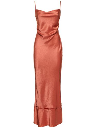 Langes Slip-kleid Aus Satin „renny“ - NANUSHKA - Modalova