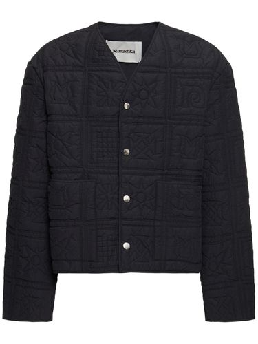 Quilted Recycled Tech Blend Jacket - NANUSHKA - Modalova