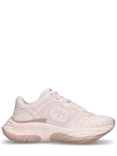 Mm Hohe Ledersneakers „interlocking G“ - GUCCI - Modalova