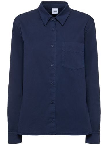 Cotton Twill Shirt - ASPESI - Modalova