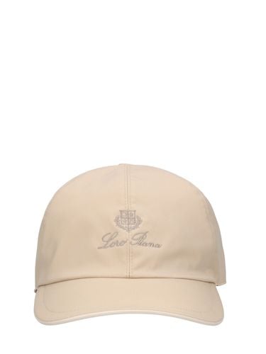 Logo Embroidery Wind Storm System B Cap - LORO PIANA - Modalova