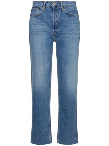 S High Rise Stove Pipe Straight Jeans - RE/DONE - Modalova