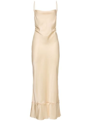 Langes Slip-kleid Aus Satin „renny“ - NANUSHKA - Modalova