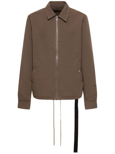 Baumwolljacke „jkt“ - RICK OWENS DRKSHDW - Modalova