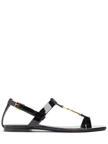 Mm Hohe Sandalen Aus Lackleder „cassandra“ - SAINT LAURENT - Modalova