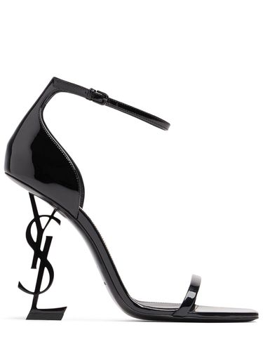 Mm Opyum Patent Leather Sandals - SAINT LAURENT - Modalova