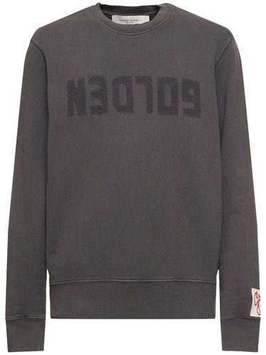 Sweatshirt Aus Baumwolljersey Mit Logo - GOLDEN GOOSE - Modalova