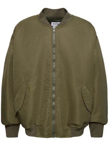 Heavy Nylon Twill Bomber - HED MAYNER - Modalova