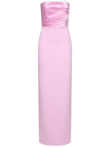 Vestido Maxi De Punto De Crepé - SOLACE LONDON - Modalova