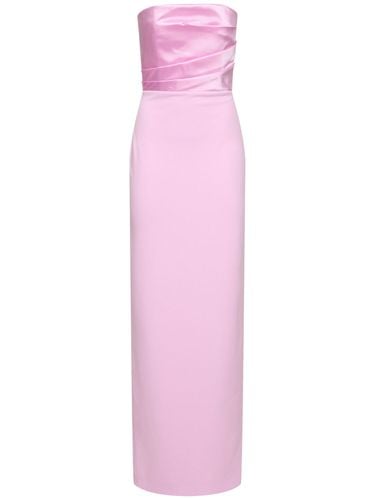 Vestito Maxi Afra In Crepe - SOLACE LONDON - Modalova