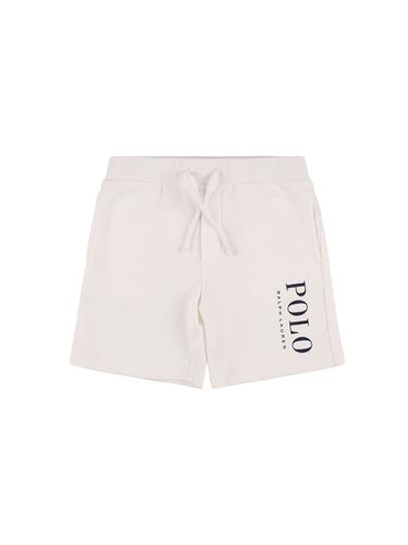 Shorts Aus Baumwolljersey Mit Logo - POLO RALPH LAUREN - Modalova