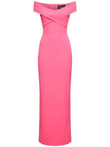 Inex Crepe Knit Midi Dress - SOLACE LONDON - Modalova