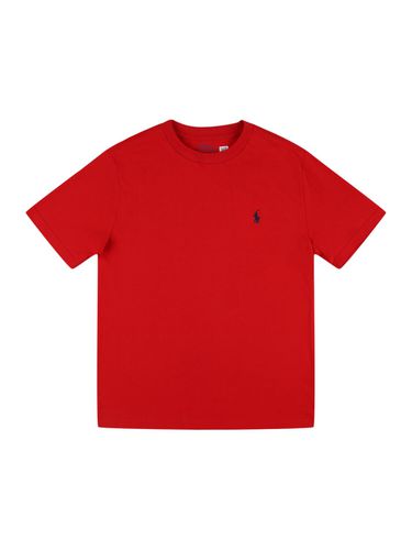 Camiseta De Jersey De Algodón Con Logo Bordado - POLO RALPH LAUREN - Modalova