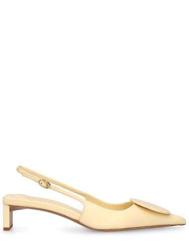 Mm Duelo B Leather Slingback Heels - JACQUEMUS - Modalova