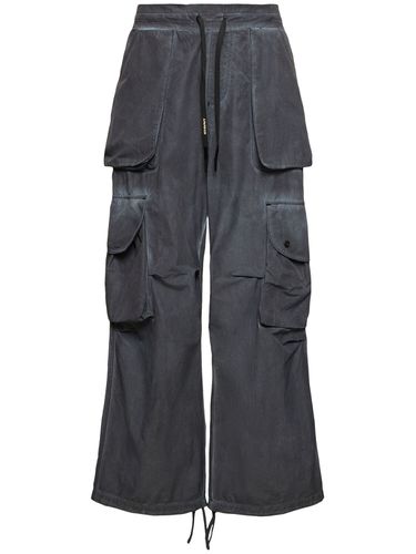 Unisex Nylon Cargo Pants - A PAPER KID - Modalova