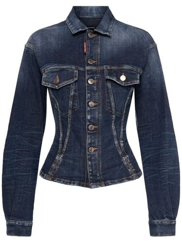 Chaqueta Bustier De Denim - DSQUARED2 - Modalova