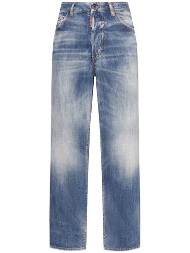 Gerade Jeans Aus Denim „boston“ - DSQUARED2 - Modalova