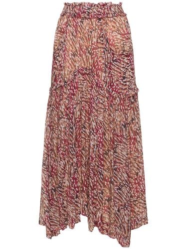 Veronique Printed Viscose Long Skirt - MARANT ETOILE - Modalova