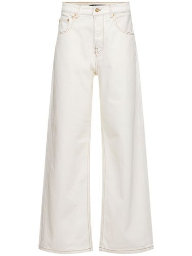 Le De-nîmes Large High Rise Wide Jeans - JACQUEMUS - Modalova