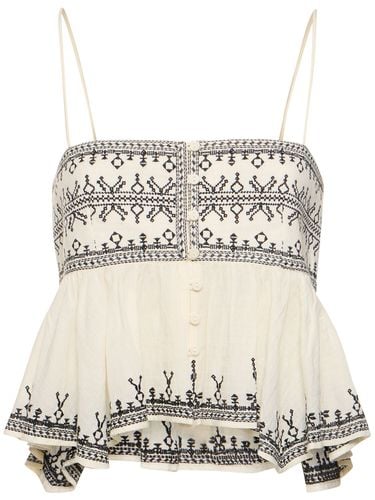 Piyae Cotton Top - MARANT ETOILE - Modalova