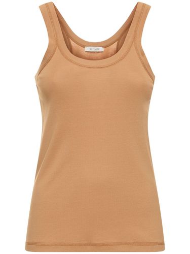 Geripptes Tanktop Aus Baumwolle - LEMAIRE - Modalova