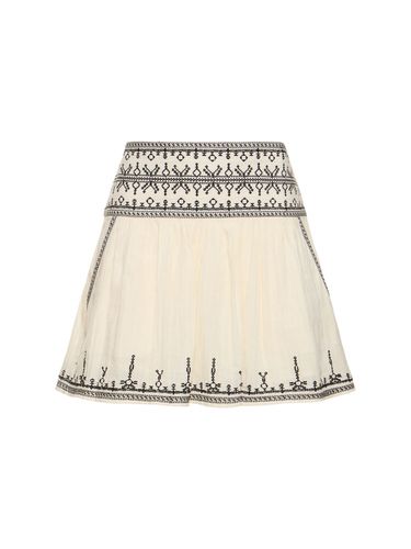 Picadilia Cotton Mini Skirt - MARANT ETOILE - Modalova