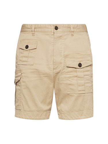 Sexy Cargo Cotton Drill Shorts - DSQUARED2 - Modalova