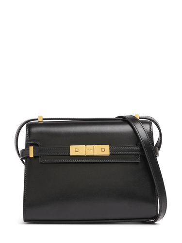 Borsa Mini Manhattan In Pelle - SAINT LAURENT - Modalova