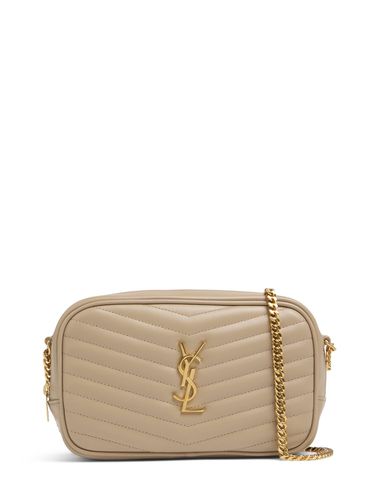 Bolso Mini De Piel - SAINT LAURENT - Modalova