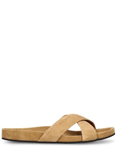 Cris Croc Suede Sandals - WALES BONNER - Modalova