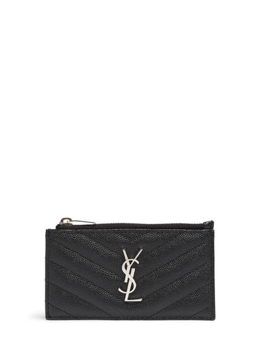 Kartenetui Mit Logo - SAINT LAURENT - Modalova