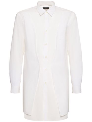 Cotton Poplin Shirt - COMME DES GARÇONS HOMME PLUS - Modalova