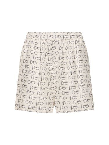 Tailored Silk Shorts - BURBERRY - Modalova