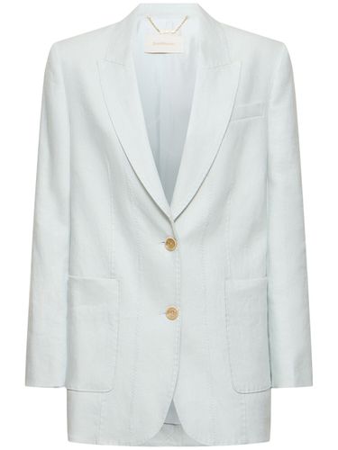 Blazer De Lino - ZIMMERMANN - Modalova