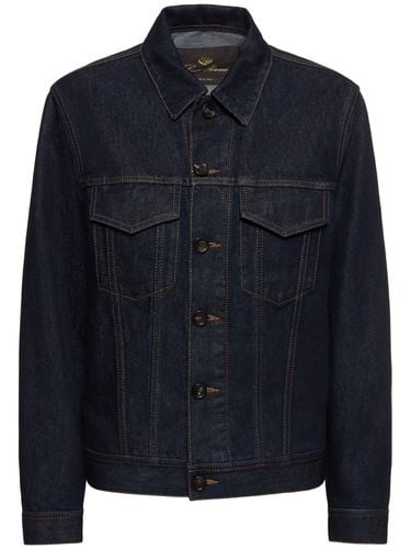 Giacca Tulus In Denim Di Cotone E Seta - LORO PIANA - Modalova