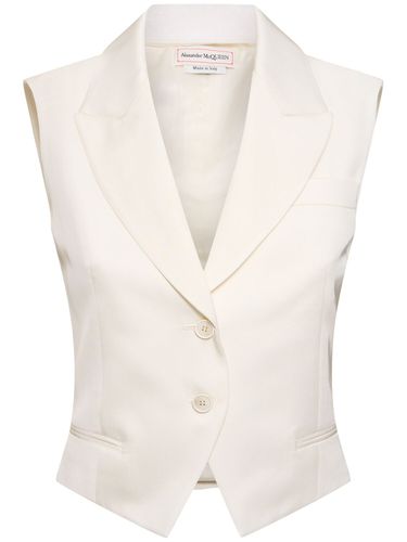 Gilet Sartoriale In Viscosa - ALEXANDER MCQUEEN - Modalova