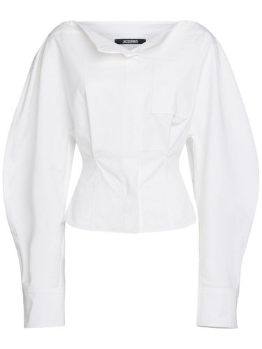 Camicia La Chemise Barco In Popeline - JACQUEMUS - Modalova