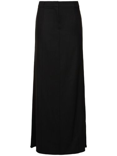 Tailored Wool Blend Maxi Skirt - VICTORIA BECKHAM - Modalova